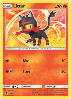Litten - SM Black Star Promos