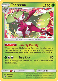 Tsareena - SM Black Star Promos