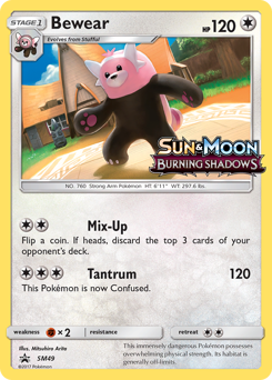 Bewear - SM Black Star Promos