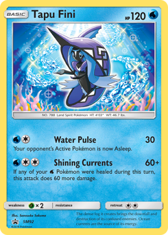 Tapu Fini - SM Black Star Promos