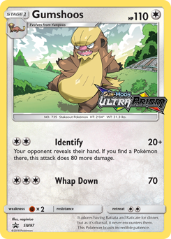 Gumshoos - SM Black Star Promos