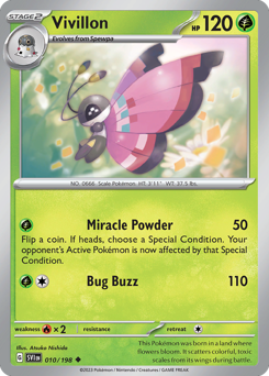 Vivillon - Scarlet & Violet