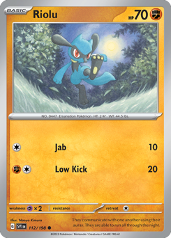 Riolu - Scarlet & Violet