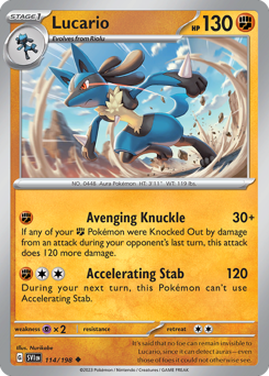 Lucario - Scarlet & Violet