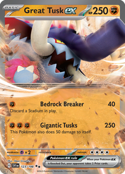 Great Tusk ex - Scarlet & Violet
