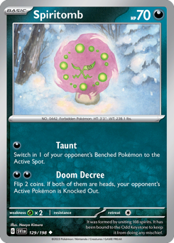Spiritomb - Scarlet & Violet