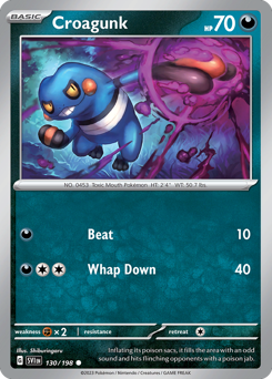 Croagunk - Scarlet & Violet