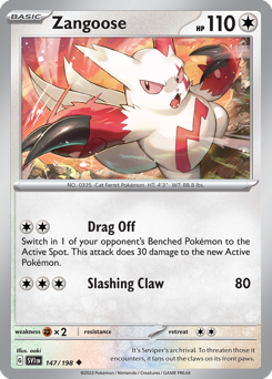 Zangoose - Scarlet & Violet