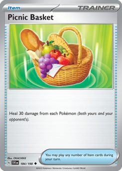 Picnic Basket - Scarlet & Violet