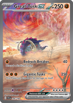 Great Tusk ex - Scarlet & Violet