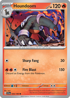 Houndoom - Scarlet & Violet