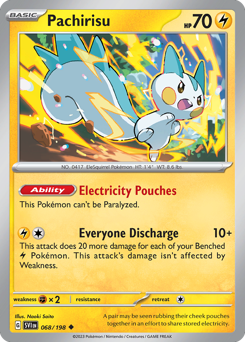 Pachirisu - Scarlet & Violet