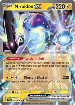 Miraidon ex - Scarlet & Violet