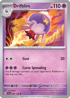 Drifblim - Scarlet & Violet