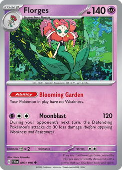 Florges - Scarlet & Violet