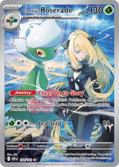 Cynthia's Roserade - Destined Rivals