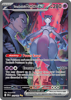Team Rocket's Mewtwo ex - Destined Rivals