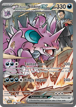 Team Rocket's Nidoking ex - Destined Rivals