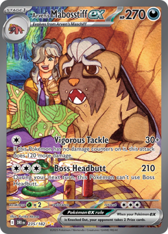 Arven's Mabosstiff ex - Destined Rivals