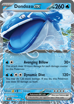 Dondozo ex - Destined Rivals