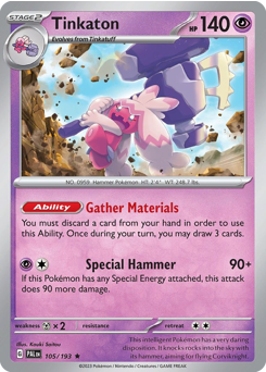 Tinkaton - Paldea Evolved