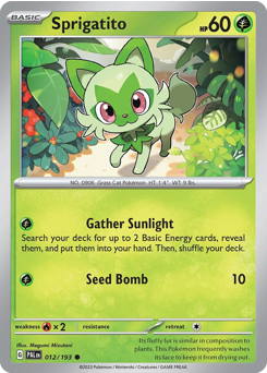 Sprigatito - Paldea Evolved