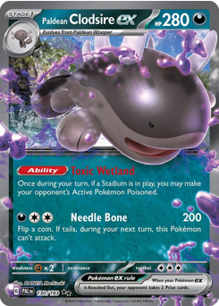 Paldean Clodsire ex - Paldea Evolved