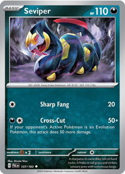 Seviper - Paldea Evolved