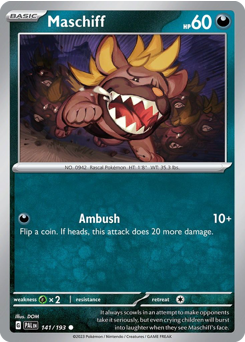 Maschiff - Paldea Evolved