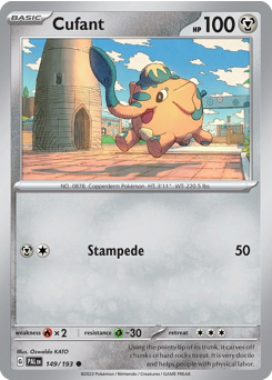 Cufant - Paldea Evolved
