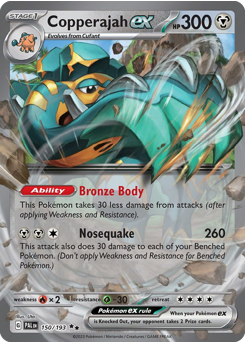 Copperajah ex - Paldea Evolved