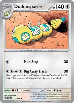 Dudunsparce - Paldea Evolved