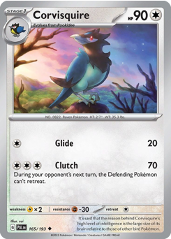 Corvisquire - Paldea Evolved