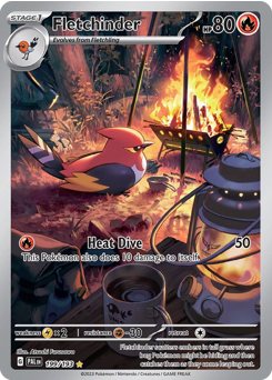 Fletchinder - Paldea Evolved