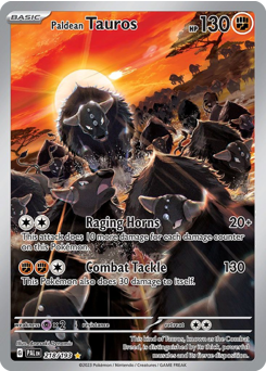 Paldean Tauros - Paldea Evolved