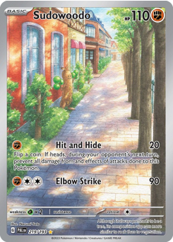 Sudowoodo - Paldea Evolved
