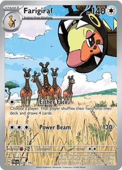 Farigiraf - Paldea Evolved