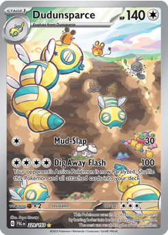 Dudunsparce - Paldea Evolved