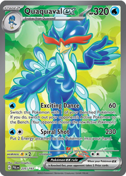 Quaquaval ex - Paldea Evolved