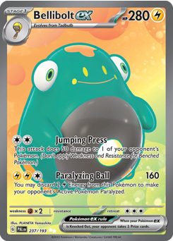 Bellibolt ex - Paldea Evolved