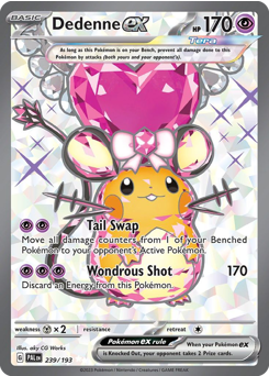 Dedenne ex - Paldea Evolved