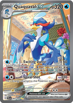 Quaquaval ex - Paldea Evolved