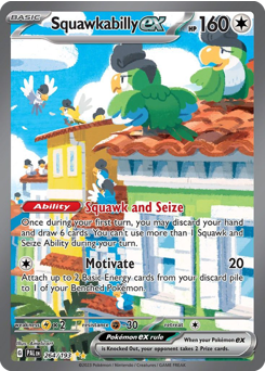 Squawkabilly ex - Paldea Evolved