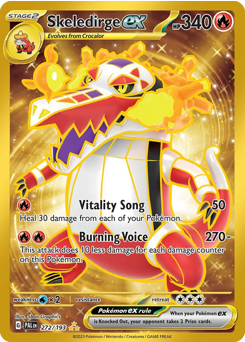 Skeledirge ex - Paldea Evolved