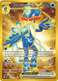 Quaquaval ex - Paldea Evolved