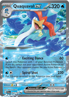 Quaquaval ex - Paldea Evolved