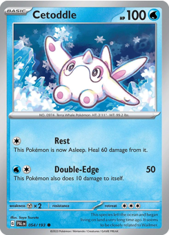 Cetoddle - Paldea Evolved