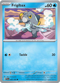 Frigibax - Paldea Evolved