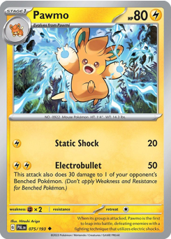 Pawmo - Paldea Evolved