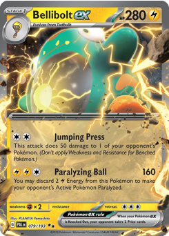 Bellibolt ex - Paldea Evolved